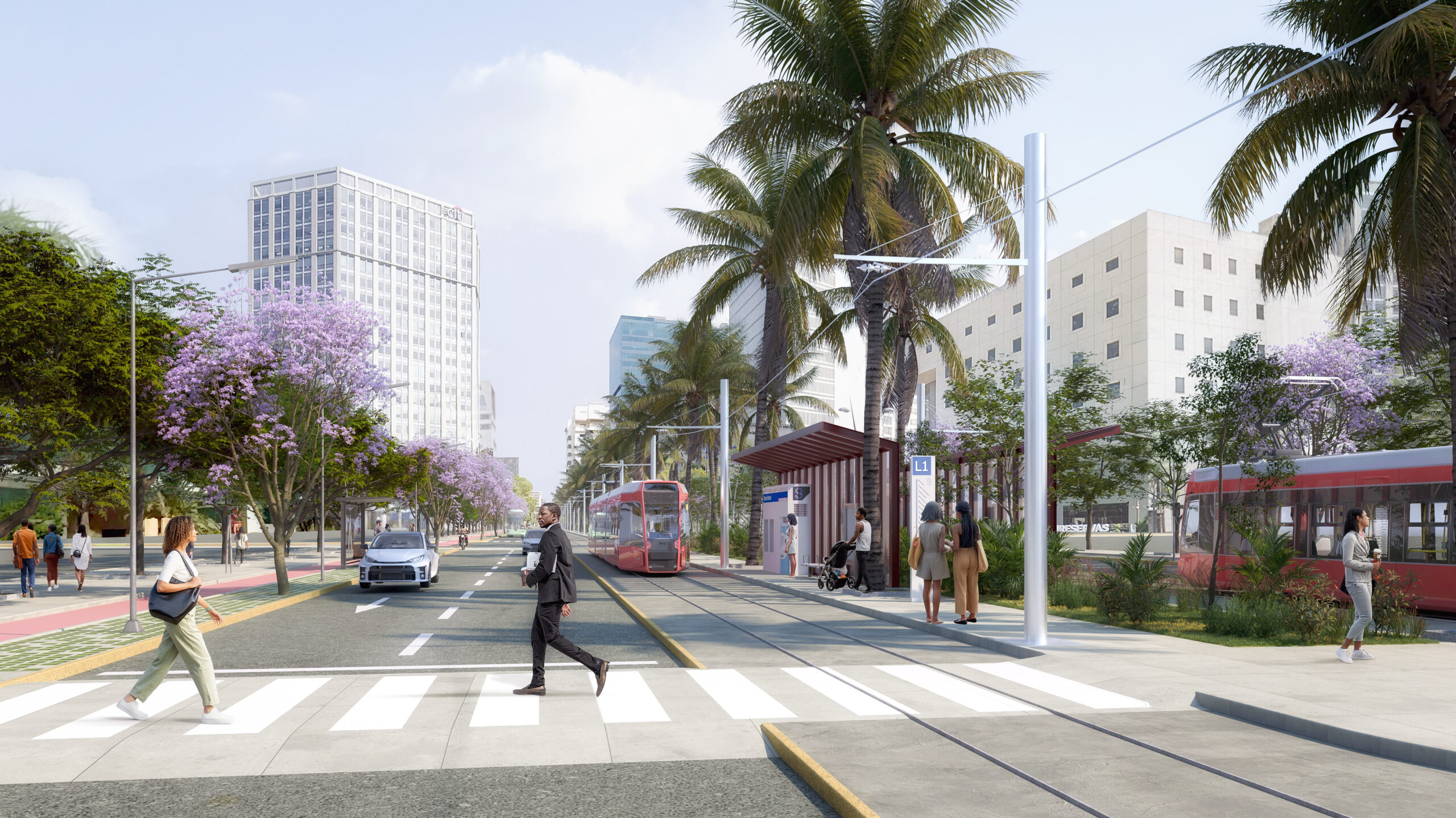 Etude de faisabilité tramway Santo Domingo